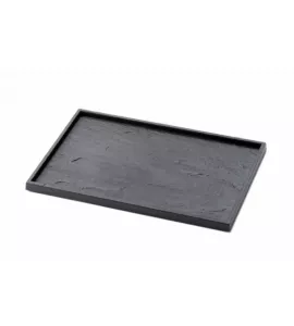 Plateau Textura 1/2 274x192x10mm noir
